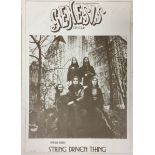 GENESIS 1972/73 TOUR PROGRAMME.