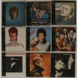 DAVID BOWIE / JAPANESE RELEASES - CDs. Spotless complete rock collection of 17 x CDs (TOCP-7041-57).