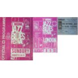 JAZZ AND BLUES FESTIVAL PROGRAMME/TICKETS.