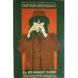 CAPTAIN BEEFHEART LEEDS POSTER.