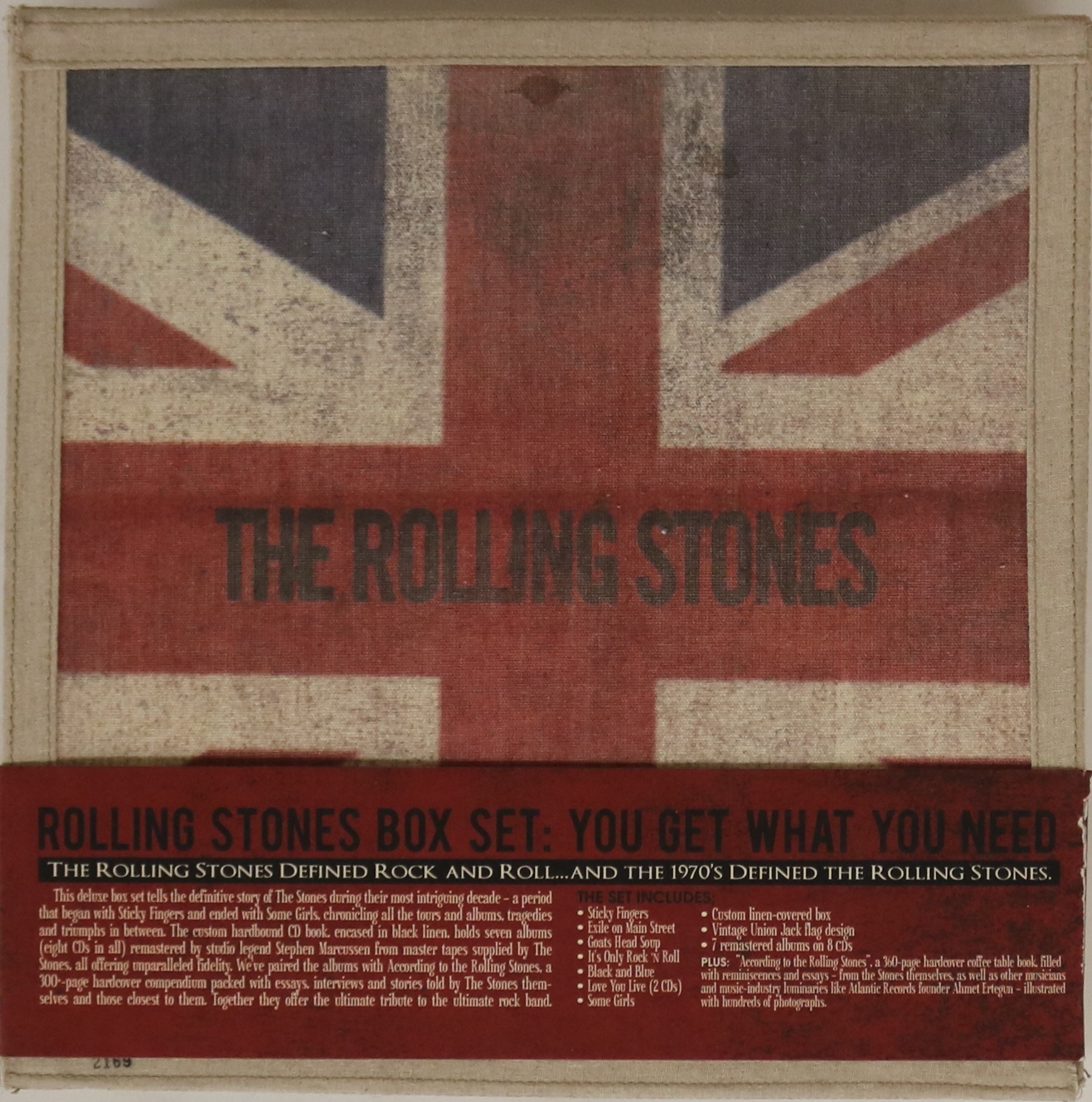 THE ROLLING STONES - YOU GET WHAT YOU NEED (THE SEVENTIES COMPLETE REMASTERED) - CD BOX SET. - Image 2 of 5
