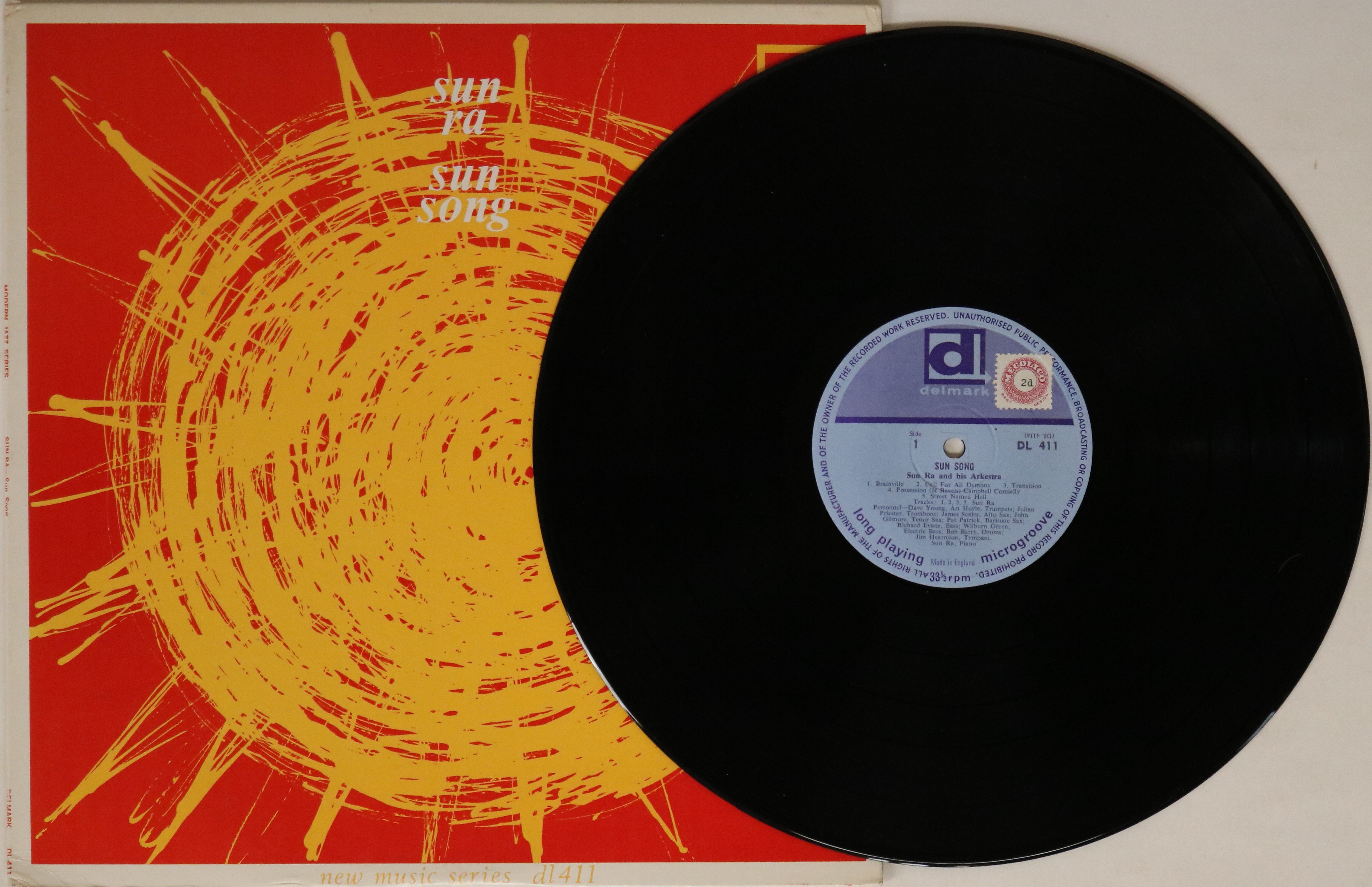 SUN RA - LPs. Entering the heliocentric world of Sun Ra with these 4 x original title LPs. - Image 7 of 7