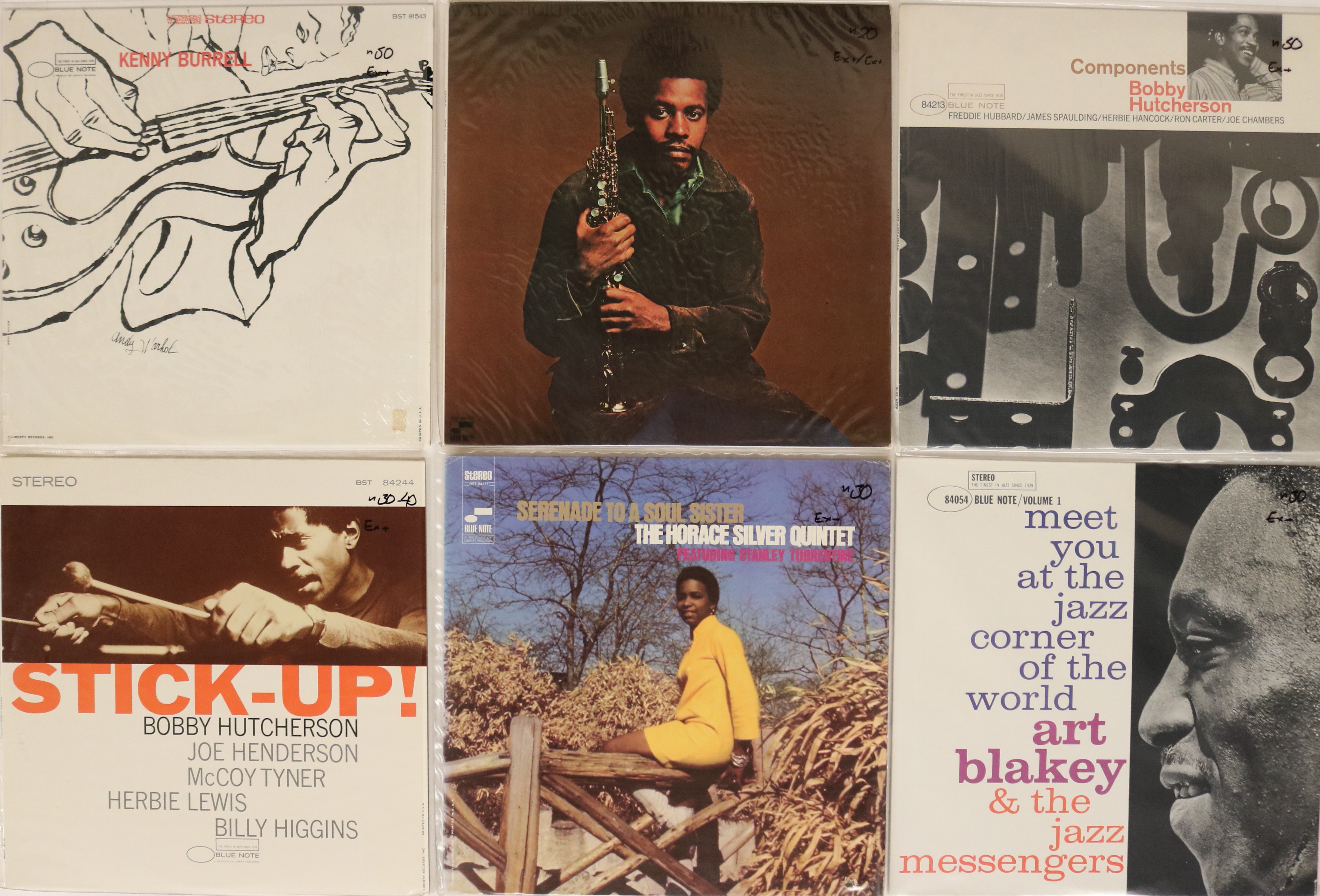 BLUE NOTE COLLECTION - BLACK NOTE LPs. Amazing clean collection of 14 x LPs.