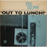 ERIC DOLPHY - OUT TO LUNCH LP (BLUE NOTE BLP 4163 - ORIGINAL US PRESSING).