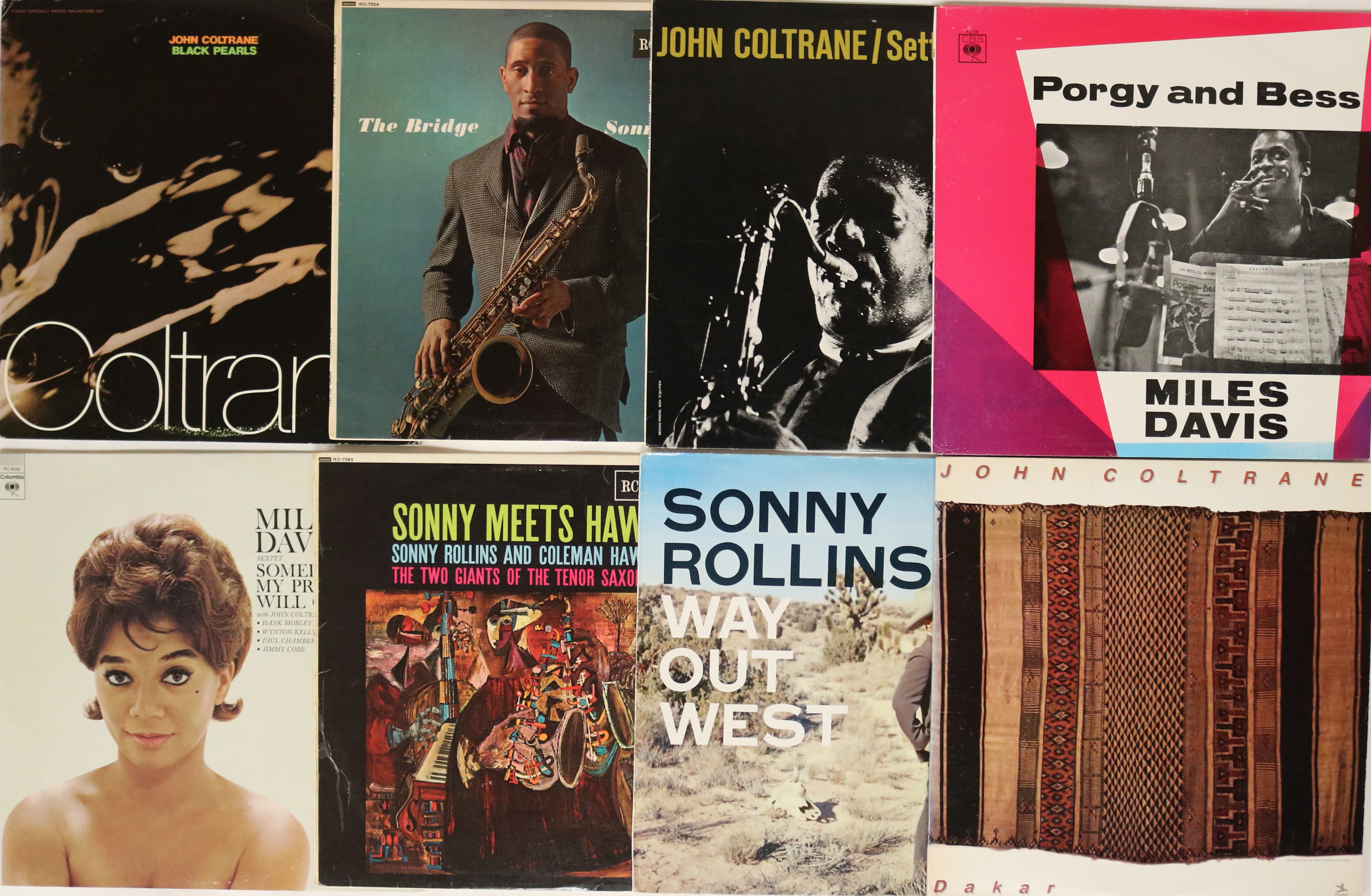 COLTRANE / MILES / ROLLINS - LPs. Fab collection of 28 x LPs.