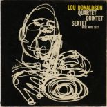 LOU DONALDSON - QUARTET / QUINTET / SEXTET LP (ORIGINAL US PRESSING - BLUE NOTE BLP 1537).