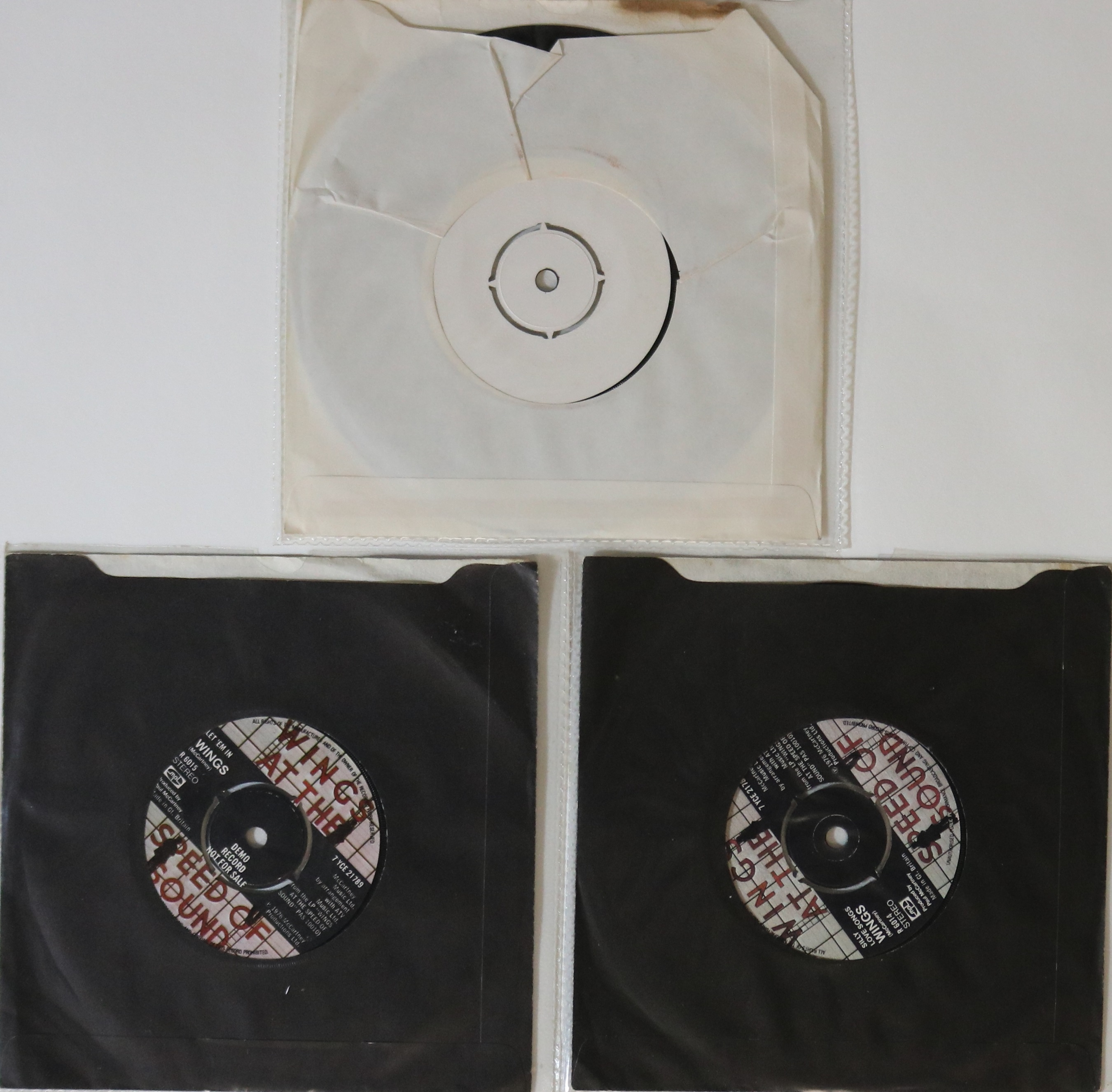 PAUL McCARTNEY & WINGS RARITIES - 7". Killer clean selection of 3 x 7". - Image 2 of 2