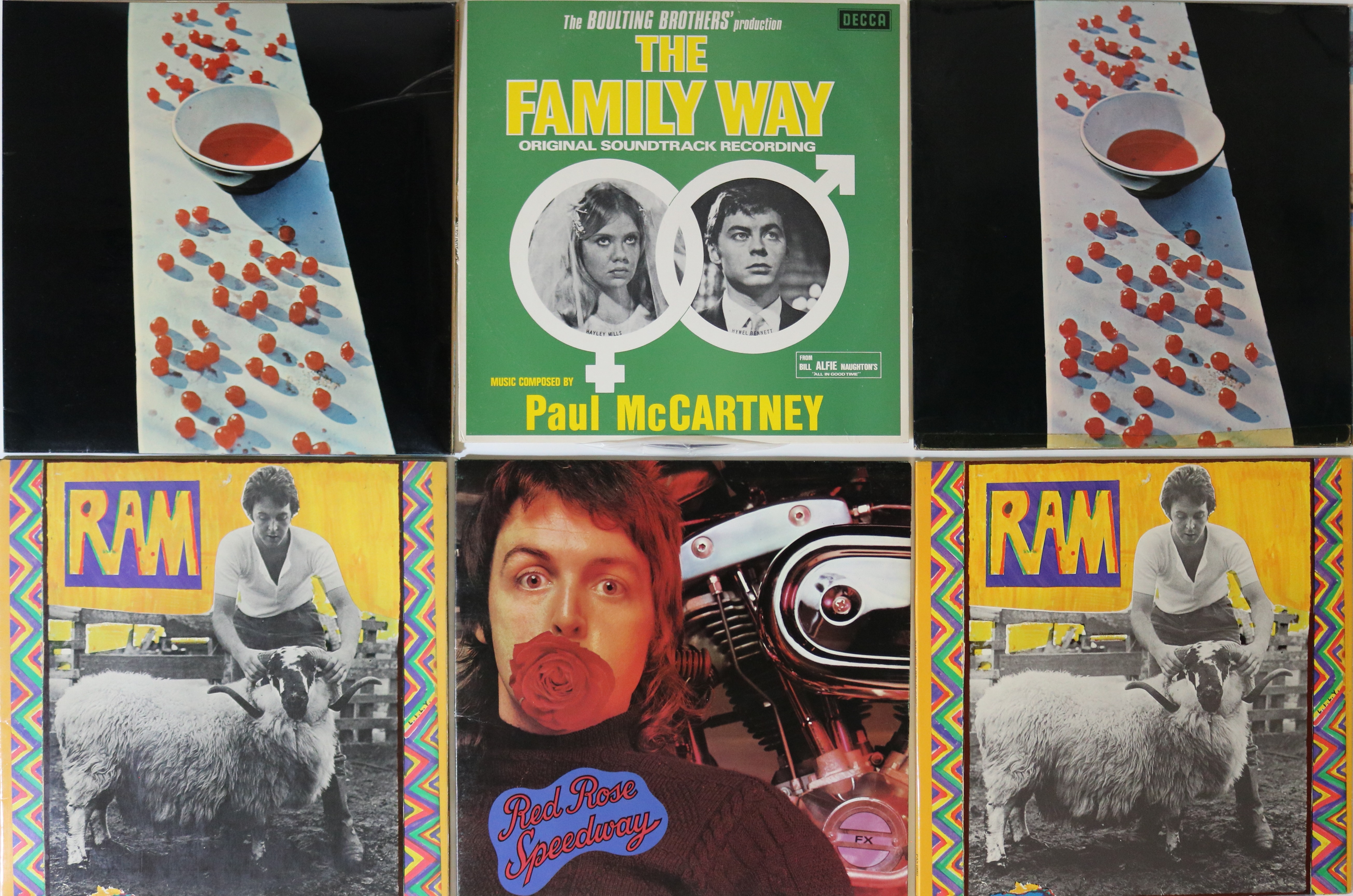 PAUL McCARTNEY & THE WINGS / ULTIMATE COLLECTION - LPs/7".