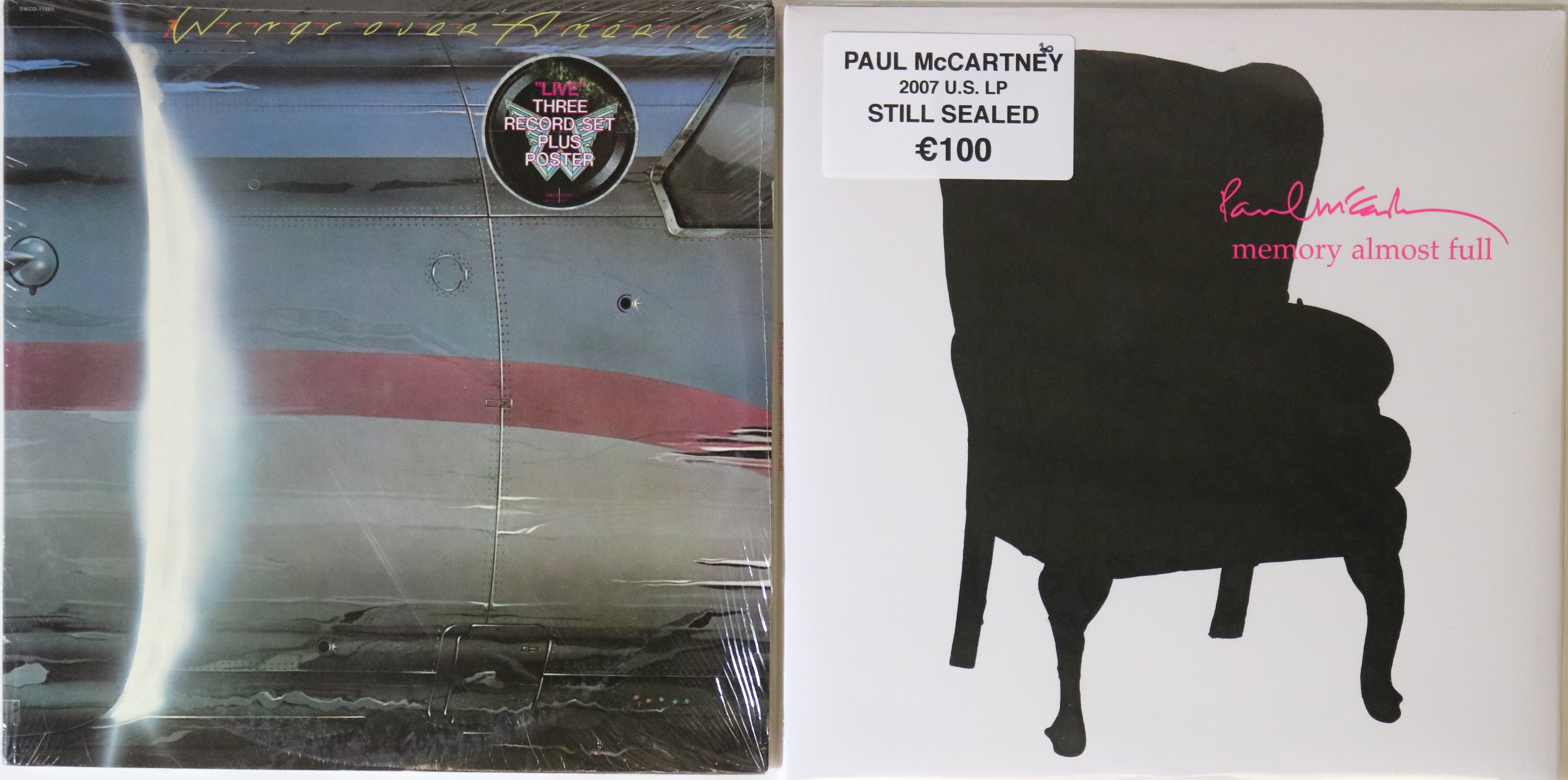 PAUL MCCARTNEY/WINGS - SEALED LPs.