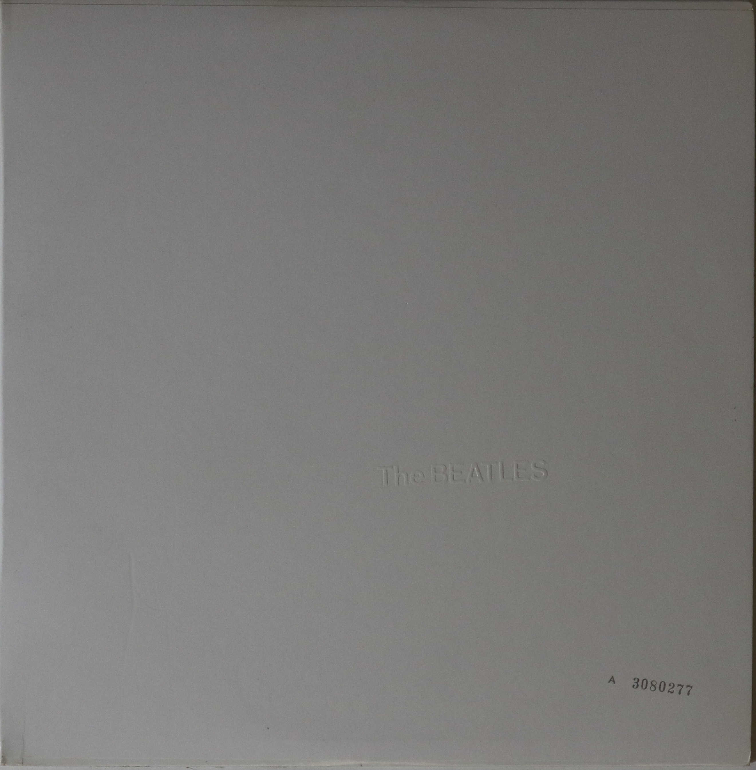 THE BEATLES - THE BEATLES (WHITE ALBUM) - US '2ND' PRESSING LP (APPLE SWBO-101).