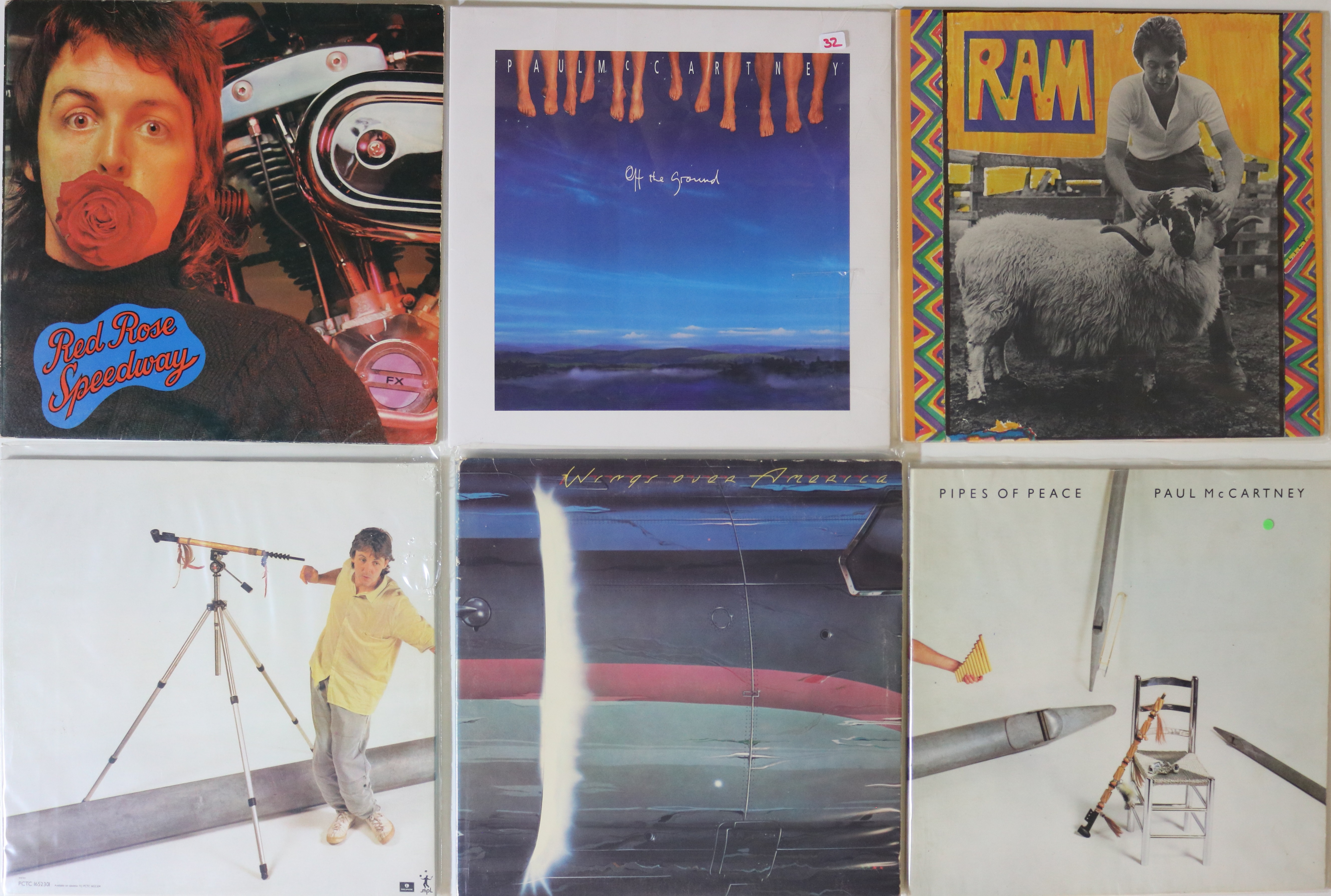 PAUL McCARTNEY & RELATED - LPs/BOX SET. Killer collection of 22 x (mainly) LPs plus 1 box set.