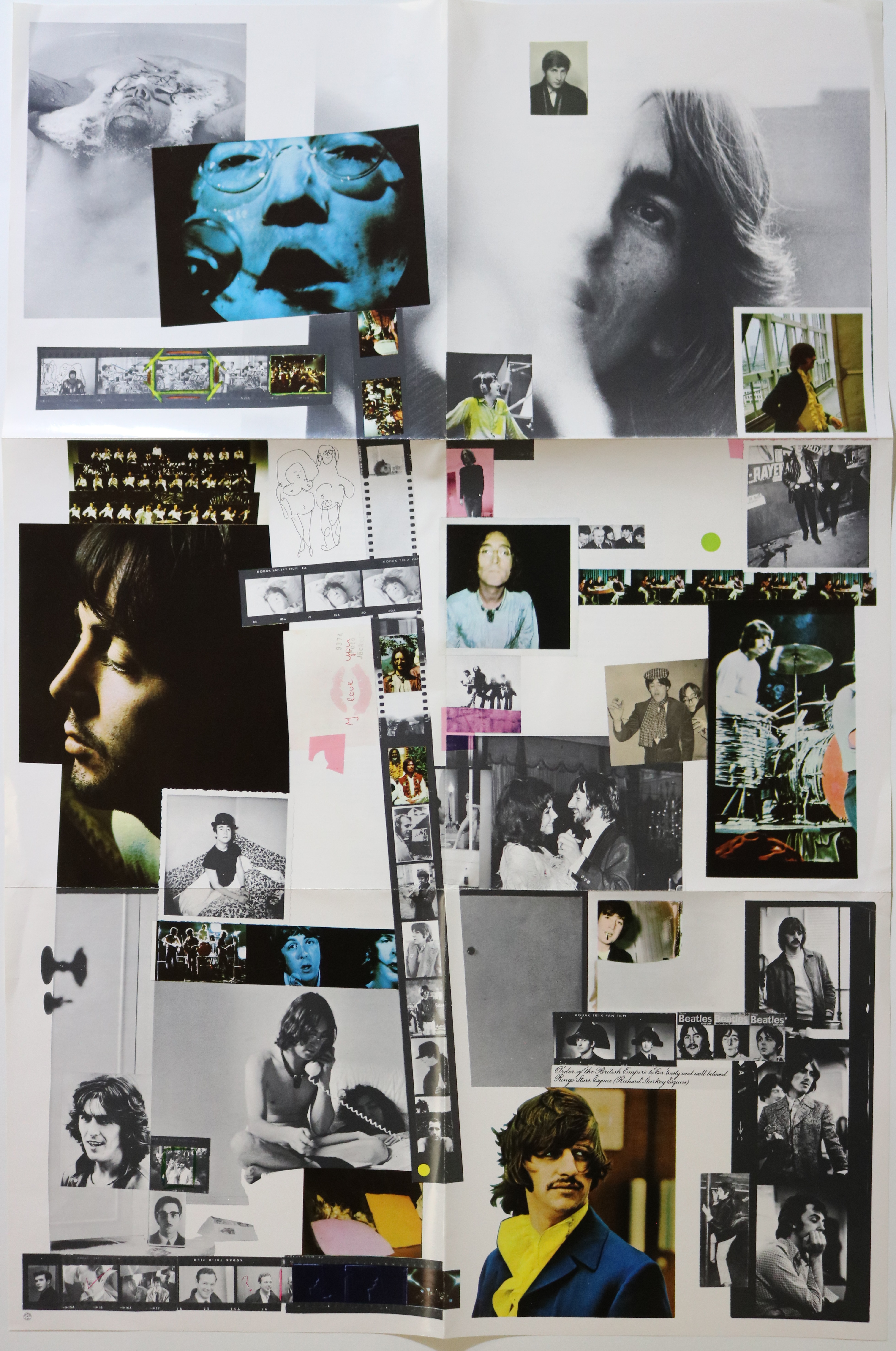 THE BEATLES - THE BEATLES (WHITE ALBUM) - US '2ND' PRESSING LP (APPLE SWBO-101). - Image 8 of 9