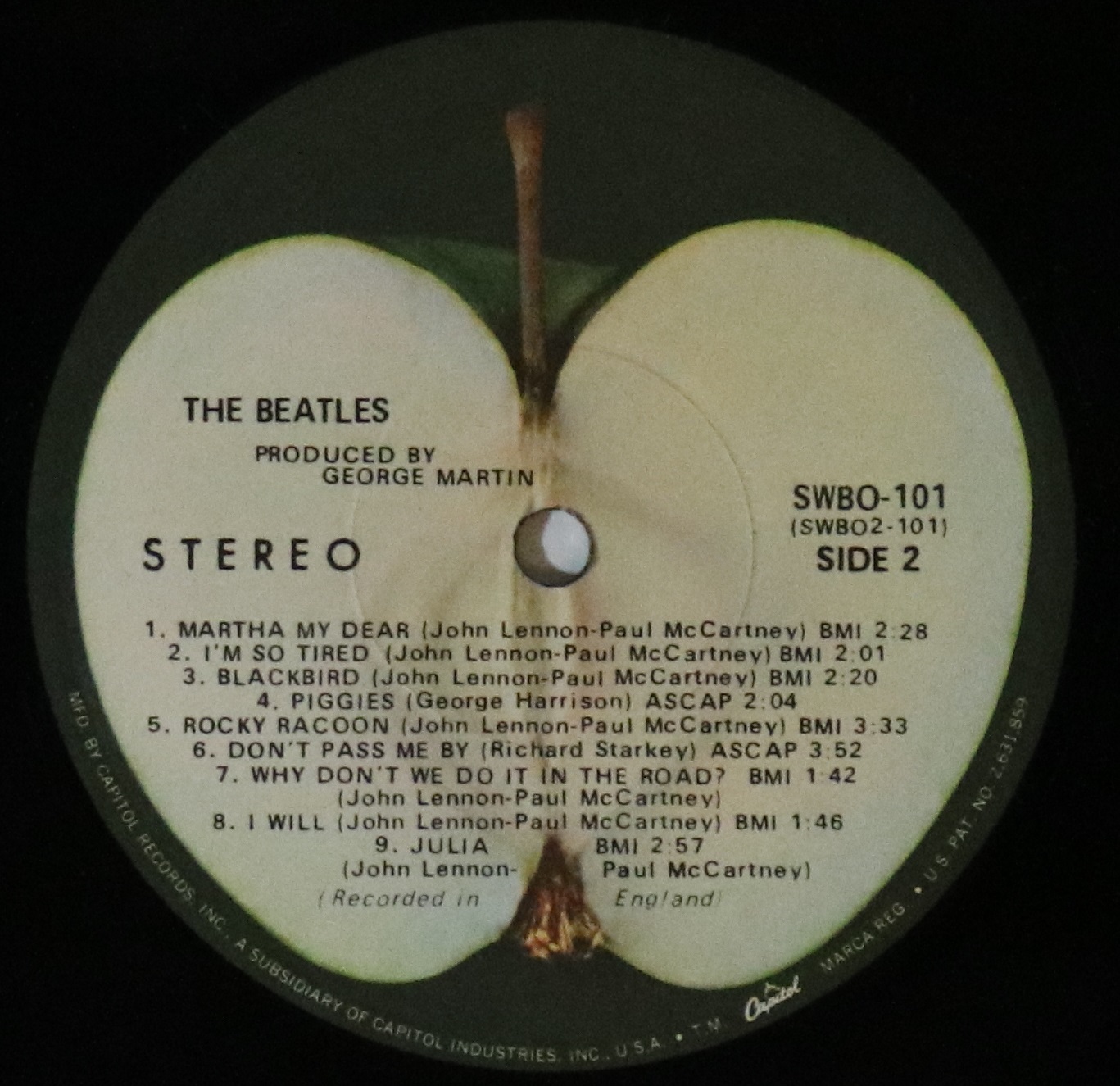 THE BEATLES - THE BEATLES (WHITE ALBUM) - US '2ND' PRESSING LP (APPLE SWBO-101). - Image 4 of 9