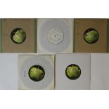 JOHN LENNON RARITIES - 7". Stirrin' clean selection of 5 x 7", mainly original UK promos.