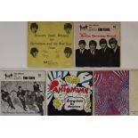 THE BEATLES CHRISTMAS FLEXI DISCS - 7". Ace clean selection of 5 x 7" flexi-discs.