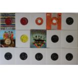 THE BEATLES - SINGLES COLLECTION - UK 7"/EPs. Fab collection of 27 x 7"/EPs.