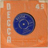 THE ROLLING STONES - NOT FADE AWAY 7" - ORIGINAL UK DEMO (DECCA - F 11845).