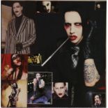 MARILYN MANSON - THE GOLDEN AGE OF GROTESQUE LP - ORIGINAL UK PRESSING WITH POSTERS AND FAN CREATED