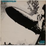 LED ZEPPELIN - LED ZEPPELIN 'I' (1ST UK 'SUPERHYPE/TURQUOISE LETTERING' PRESSING - ATLANTIC 588198).