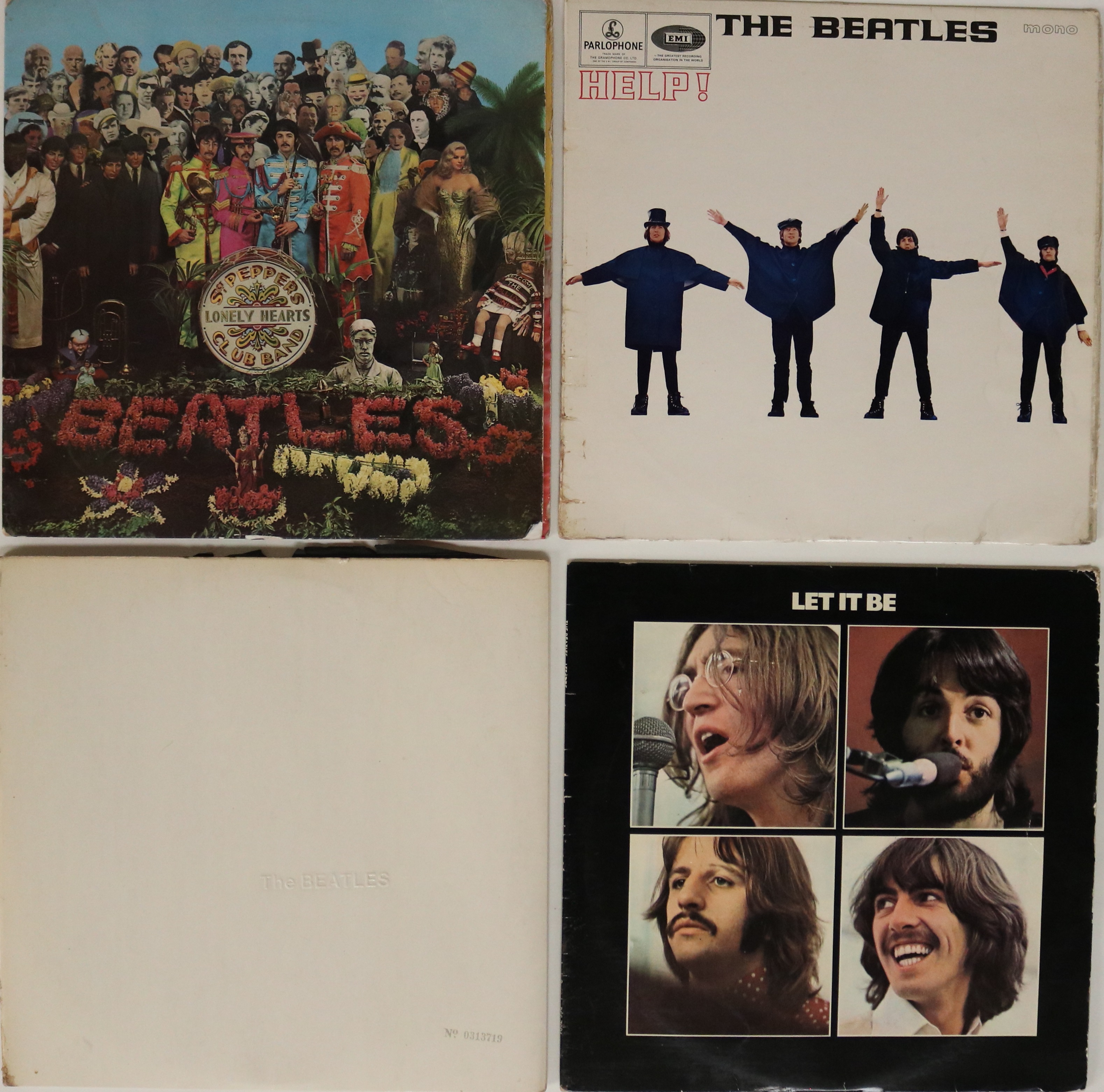 THE BEATLES - STUDIO LPs. Cool run of 8 x (mainly early/original UK) LPs. - Image 3 of 3