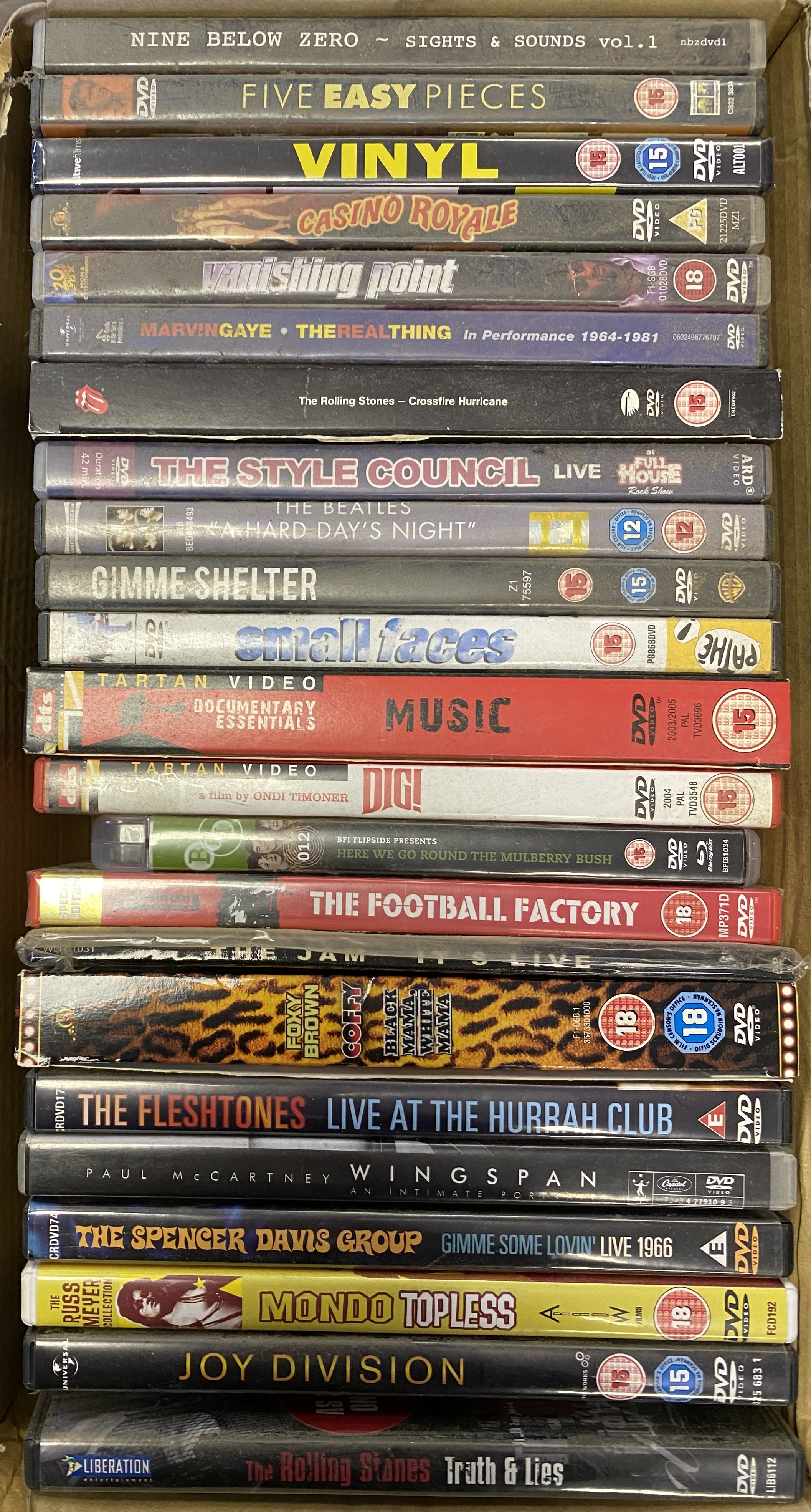 MIXED MUSIC DVDS. - Image 5 of 7