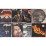 US/NORTH AMERICAN ARTISTS - CLASSIC/HEAVY ROCK/METAL/THRASH - LPs WITH 7".