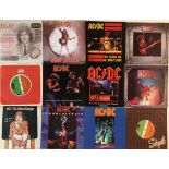 AC DC - 7". Rockin' clean bundle of 12 x 7".