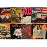 HARD ROCK / HEAVY METAL / TRASH - LPs. Rockin' collection of 25 x (mainly) LPs.