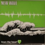 VARIOUS - NEW WAVE FROM THE HEART LP (ORIGINAL UK, PLANET RECORDS PR 003).