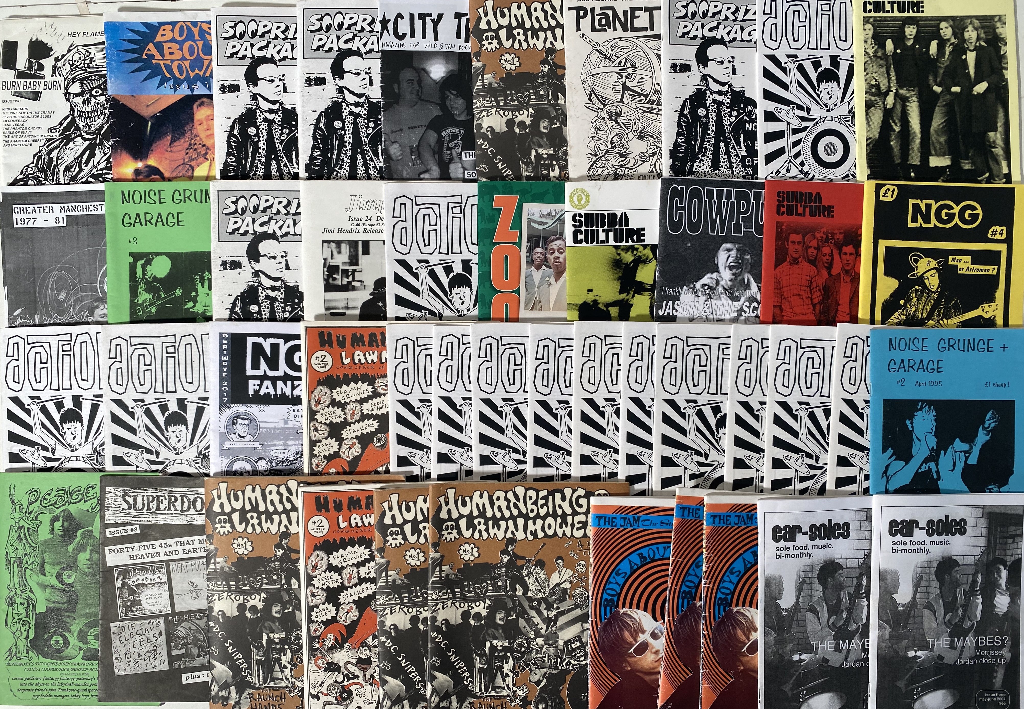 ASSORTED FANZINES.