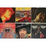 JIMI HENDRIX - ALBUMS & COMPS - LPs. Rockin' bundle of 12 x LPs.