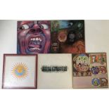 KING CRIMSON - UK PRESSING LPs. Ace selection of 5 x original/early UK pressing LPs.