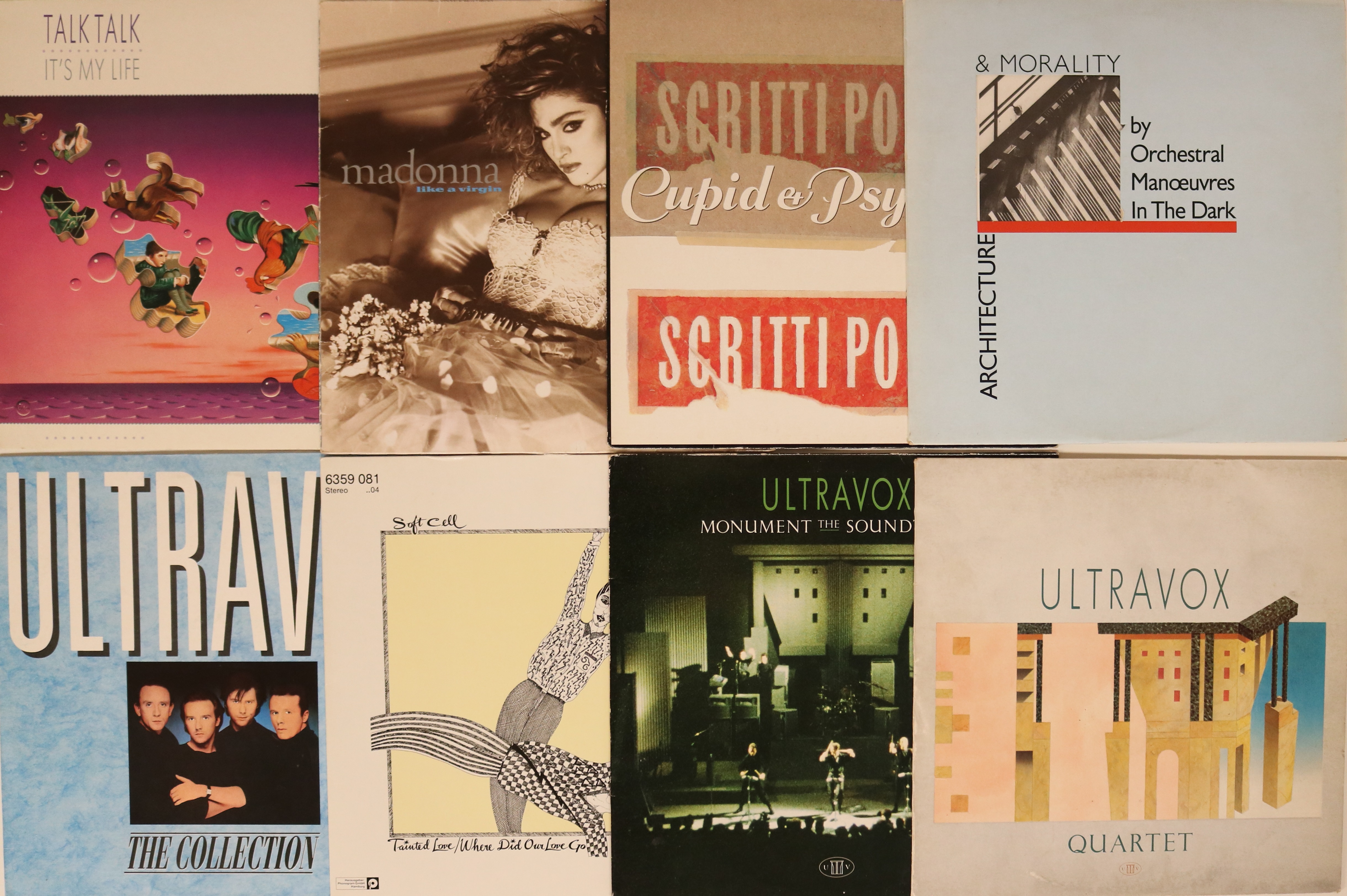 NEW WAVE / ART ROCK / COOL POP - LPs/12". Smashing collection of 54 x LPs and 30 x 12".