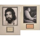 CAT STEVENS/COUNT BASIE SIGNED.