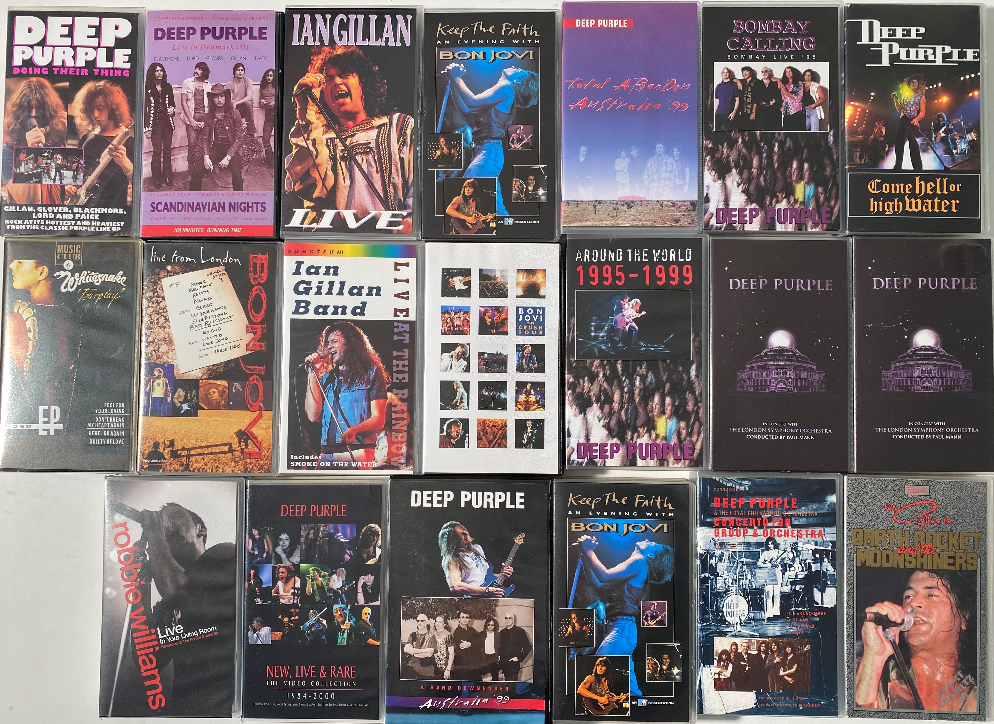 DEEP PURPLE VHS/MUSIC MAGAZINES. - Image 2 of 6