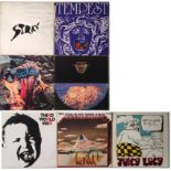 PROG/HEAVY/BLUES-ROCK - LP RARITIES. Hard hitting selection of 7 x LPs.