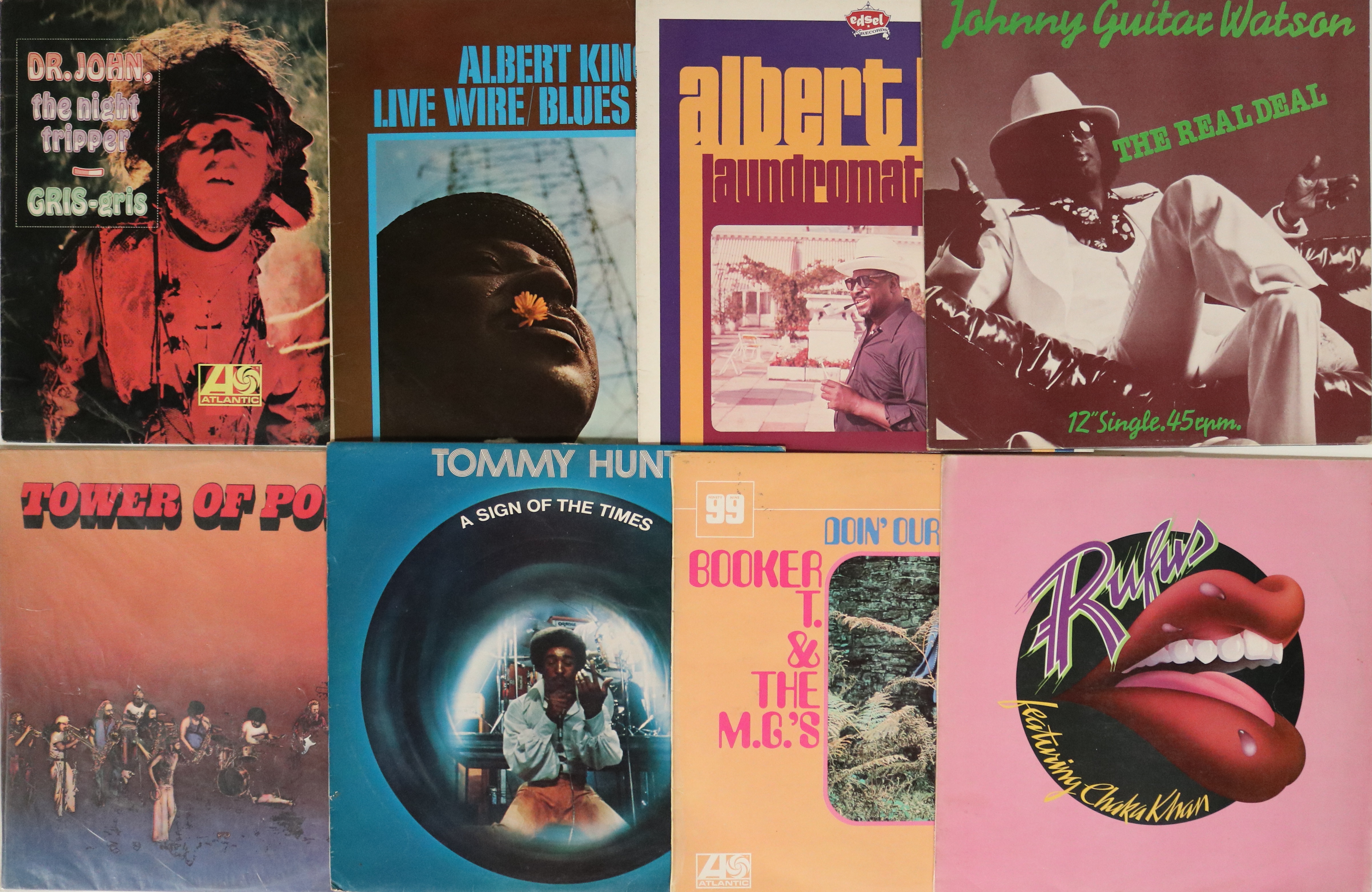 SOUL/FUNK - LPs. Deep grooved collection of around 37 x LPs and 3 x 12". Artists/titles include Dr.