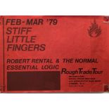 STIFF LITTLE FINGERS 1979 TOUR.