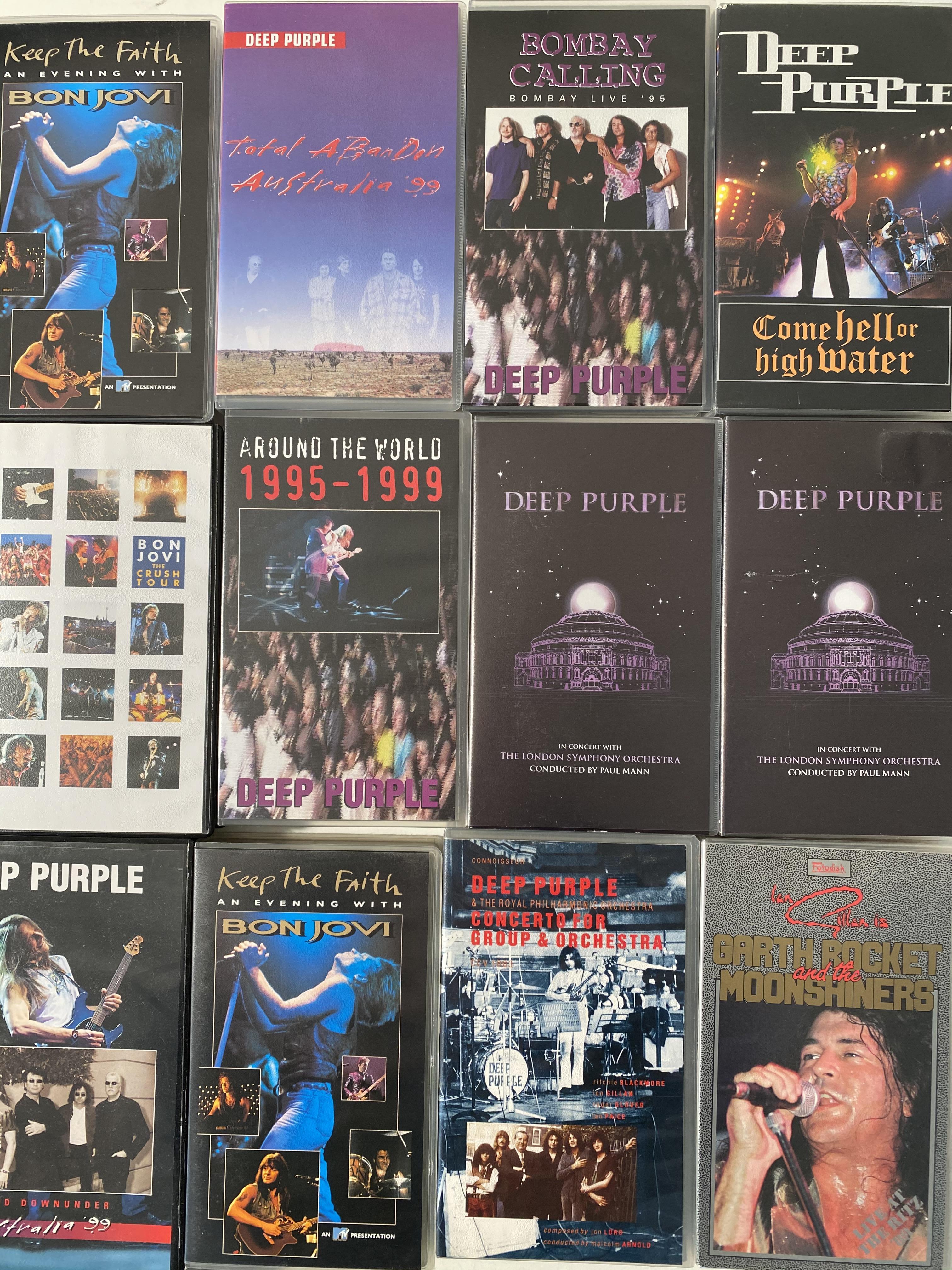 DEEP PURPLE VHS/MUSIC MAGAZINES. - Image 3 of 6