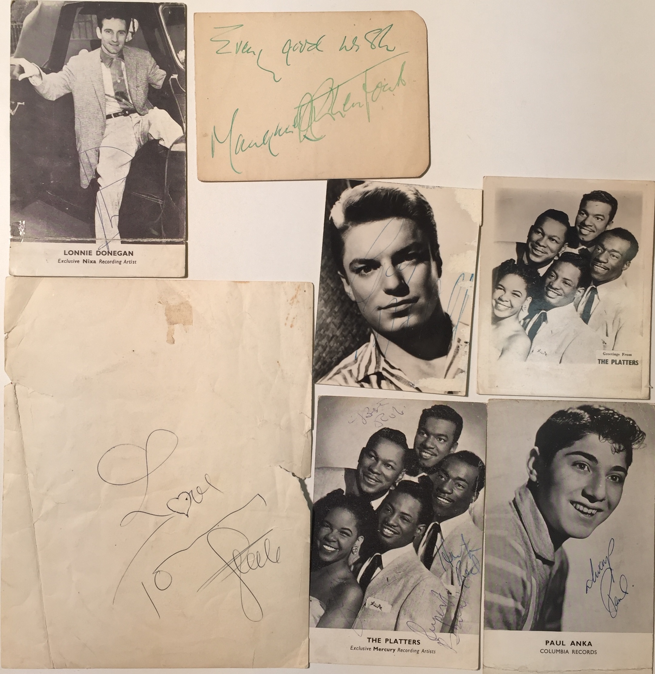 FRANKIE LYMON/THE PLATTERS ETC. - Image 2 of 31