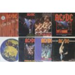IRON MAIDEN & AC/DC - 12"/7"/SHAPED DISCS.