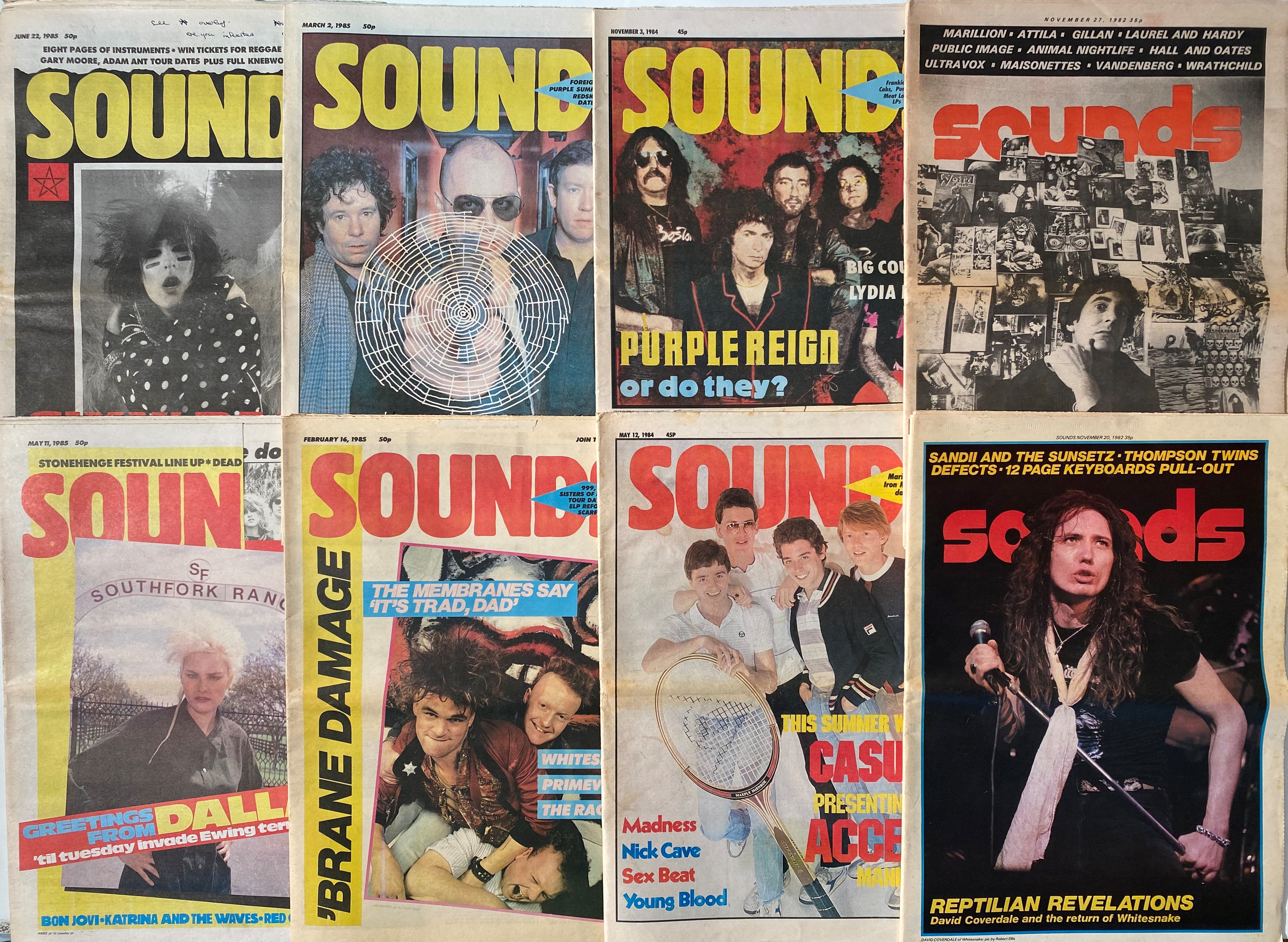 DEEP PURPLE VHS/MUSIC MAGAZINES. - Image 6 of 6