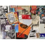 ASSORTED INDIE/PUNK MEMORABILIA.