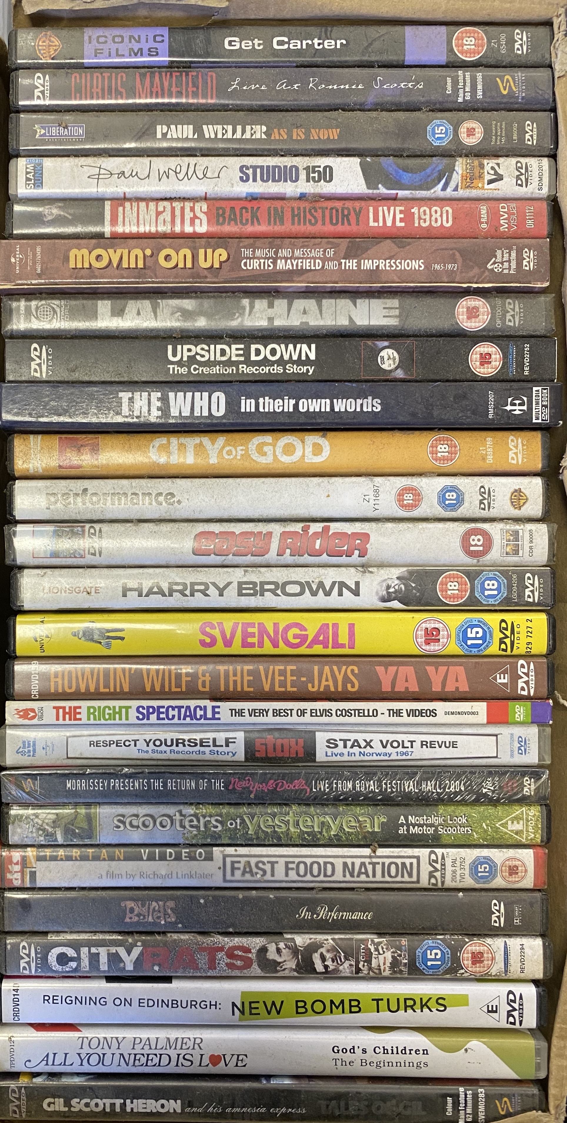 MIXED MUSIC DVDS. - Image 6 of 7