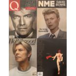 DAVID BOWIE MAGAZINES/NEWSPAPERS.