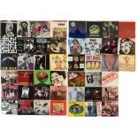 PUNK / POST PUNK - 7". Fab clean collection of 55 x 7". Artists/titles include DEVO (x5) inc.