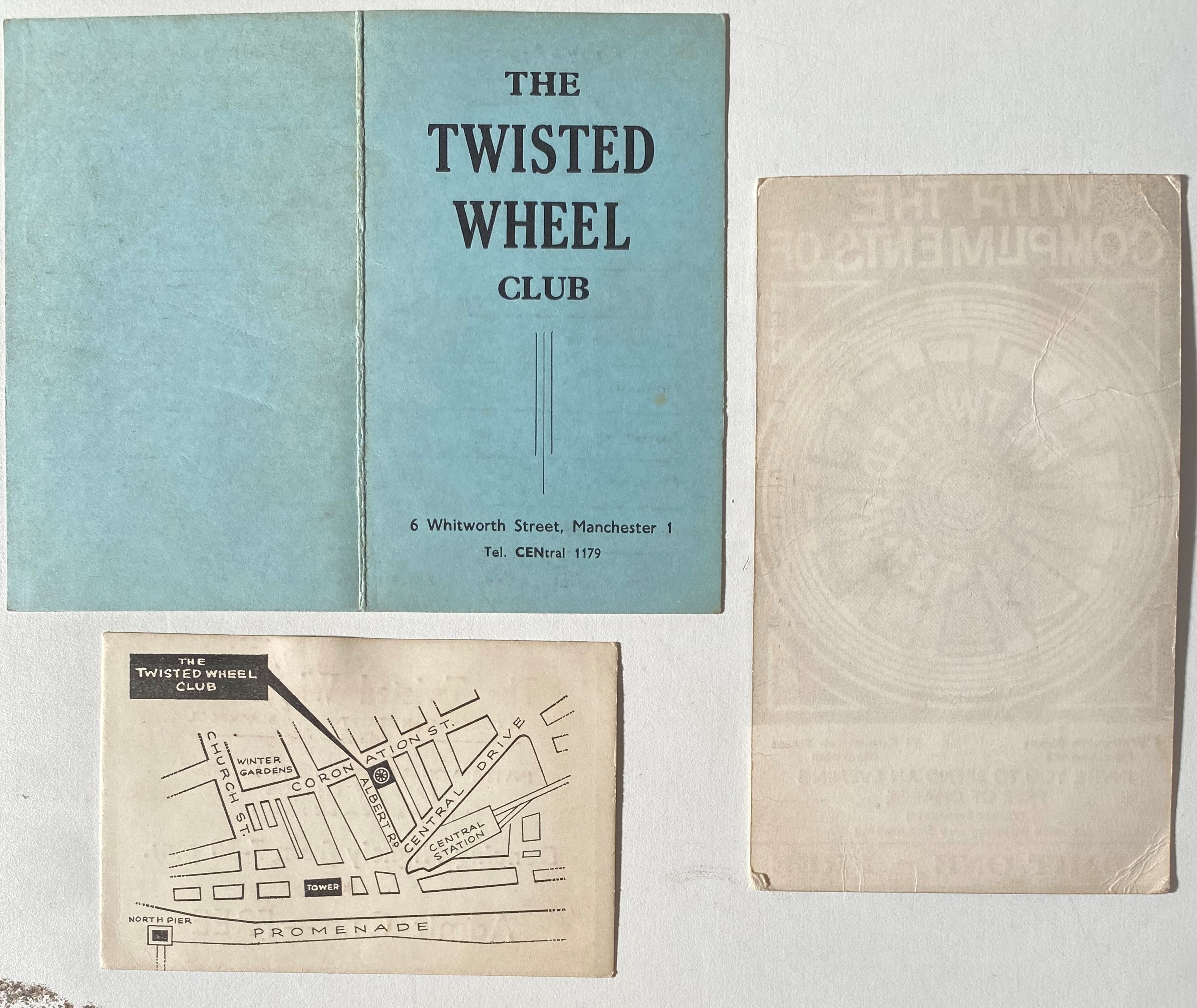 TWISTED WHEEL MANCHESTER TICKETS/FLYERS. - Image 3 of 7