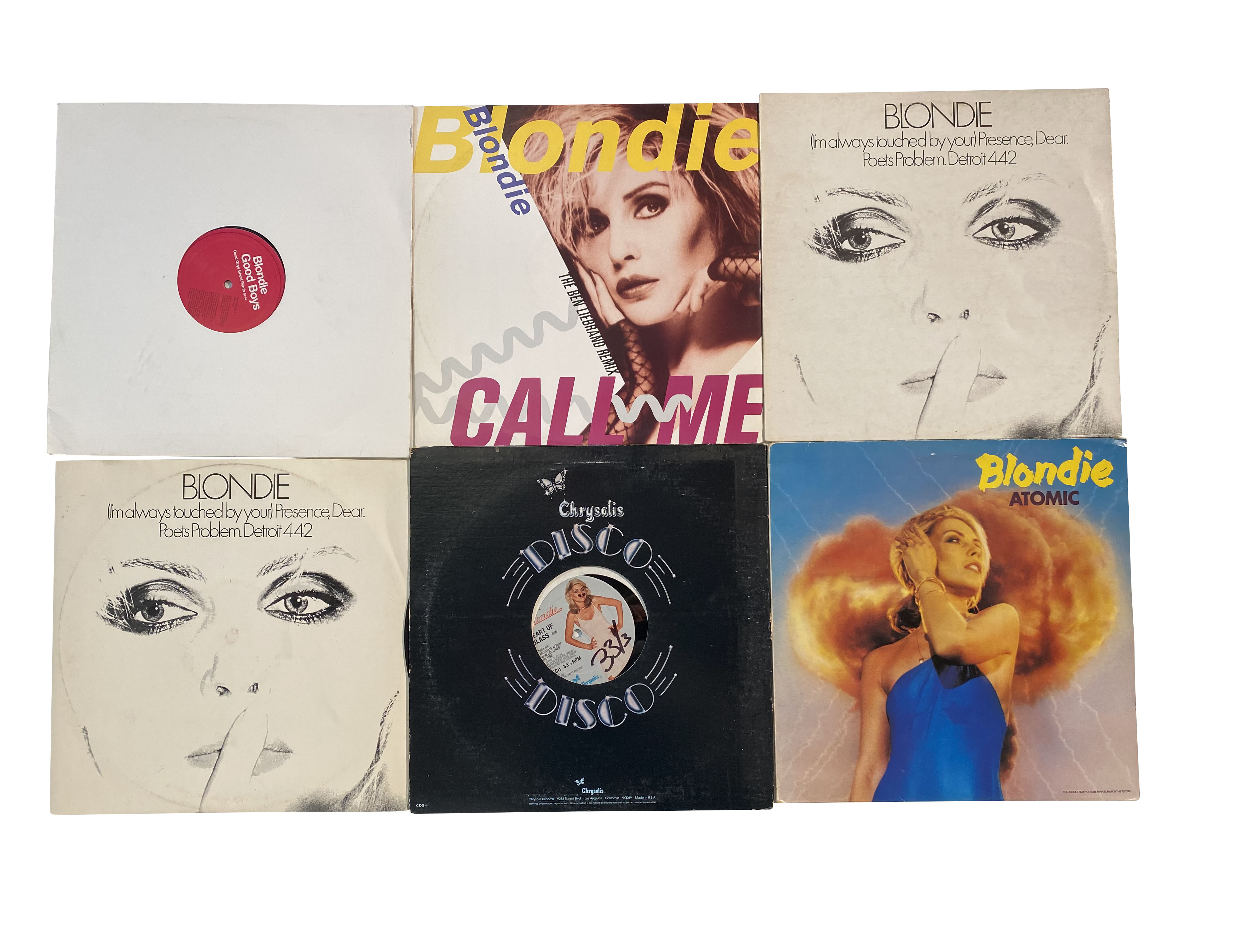 BLONDIE. 10 Lps, 5 x 12" singles, both UK and US. - Image 3 of 4