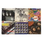 BEATLES ORIGINAL UK LPS. Near complete run of 11 Beatles studio LPs.