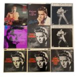 EDDIE COCHRAN. 21 titles from Eddie, US and UK issued LPs and compilations.